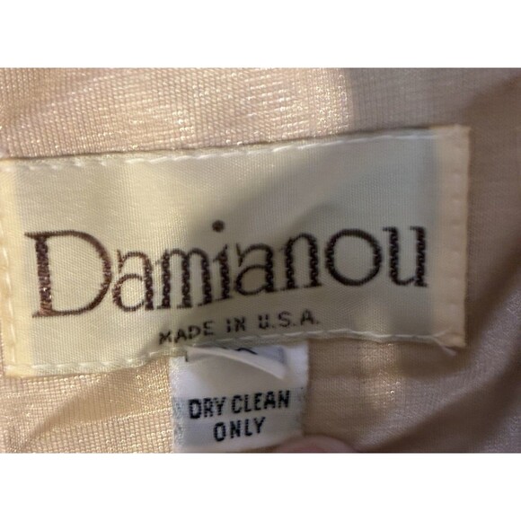 Damianou Women’s Gold lace Top Size 1X - Picture 4 of 4